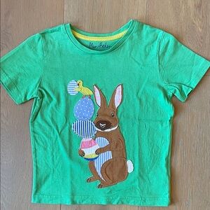Mini Boden Easter Bunny shirt, size 4-5